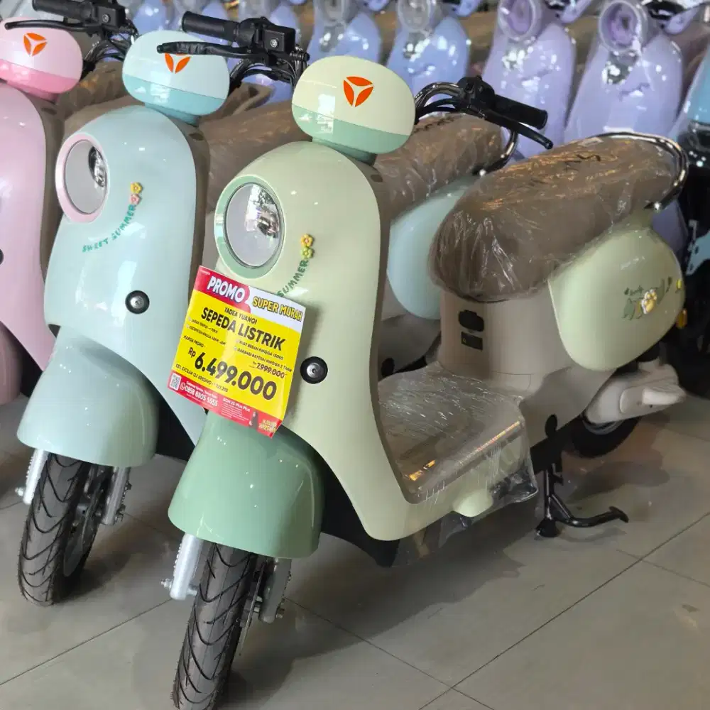 Obral murah sepeda listrik yadea harga pabrik bisa kredit tanpa dp
