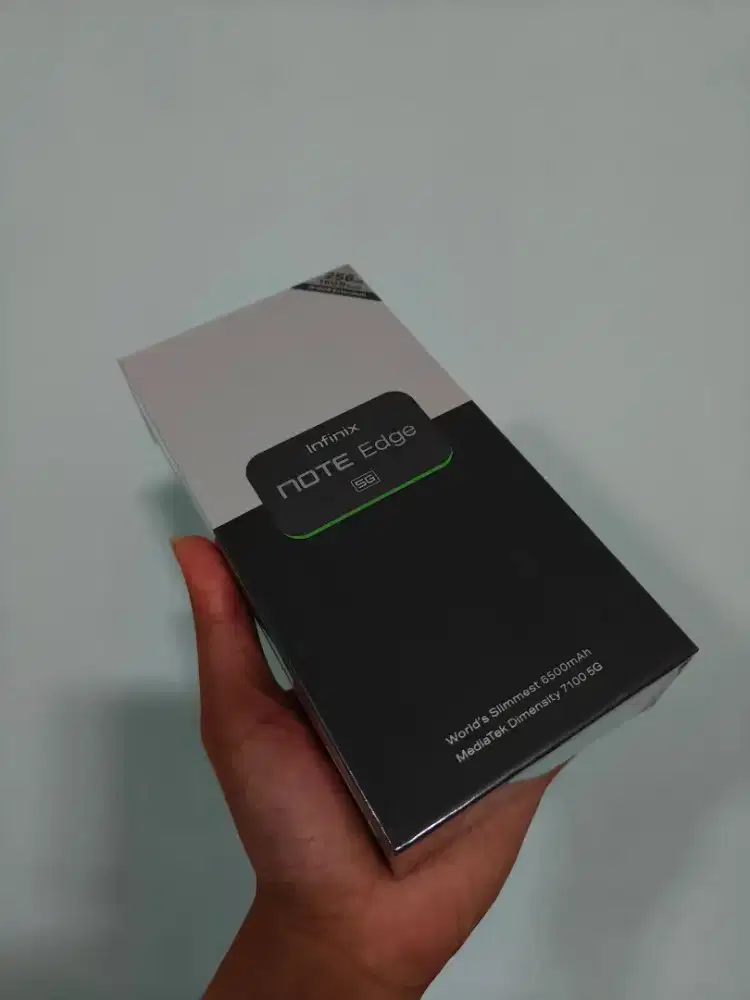 Infinix Note Edge 5G 8/256 new promo