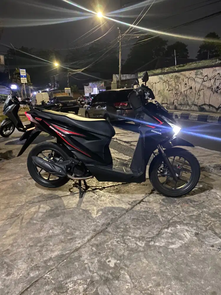 Honda beat CBS FI 2024 warna hitam