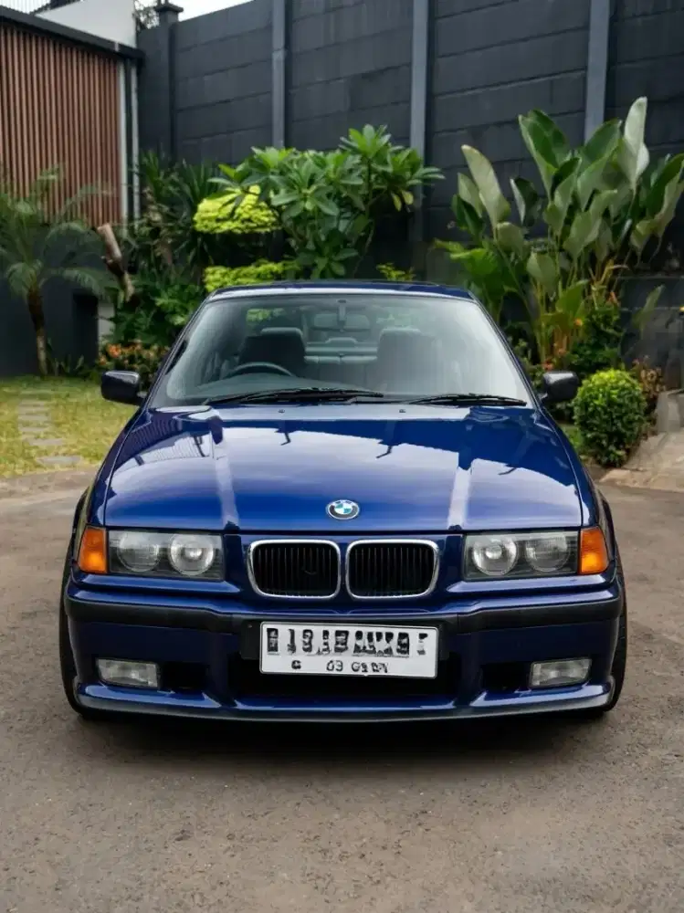 BMW E36 320i MT 1996 Estoril Blue M52B28 235HP Dyno Mesin Asli