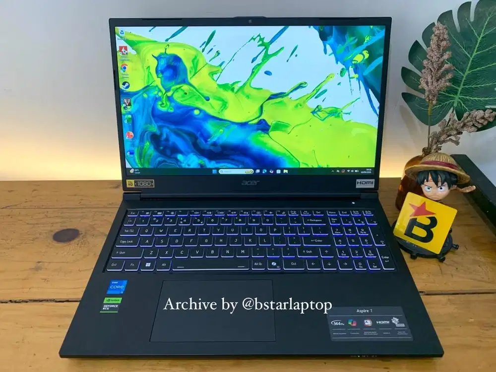 Laptop Acer Aspire A715-59G 12th Gen Intel Core i5 RAM8  RTX 3050 6gb