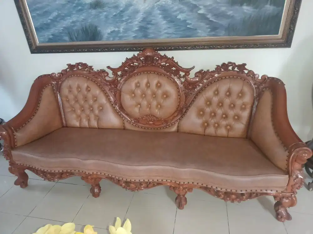 Sofa louis jati 321