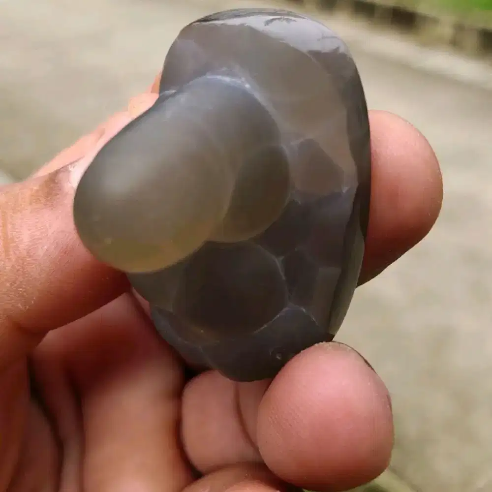 Batu Betryoidal Chalcedony Model T1#T1T From Ceko.S  Certificate ada 2