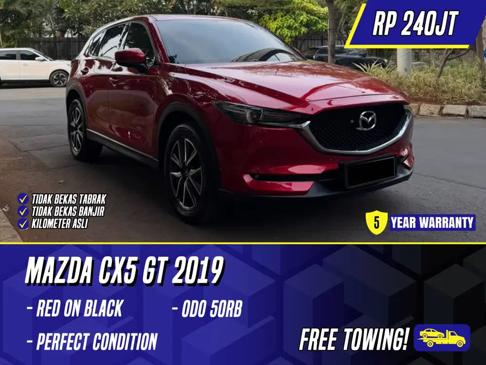 Mazda CX5 GT 2019 NIK 2018 Red on Black Merah CX 5 CX-5 Grand Touring