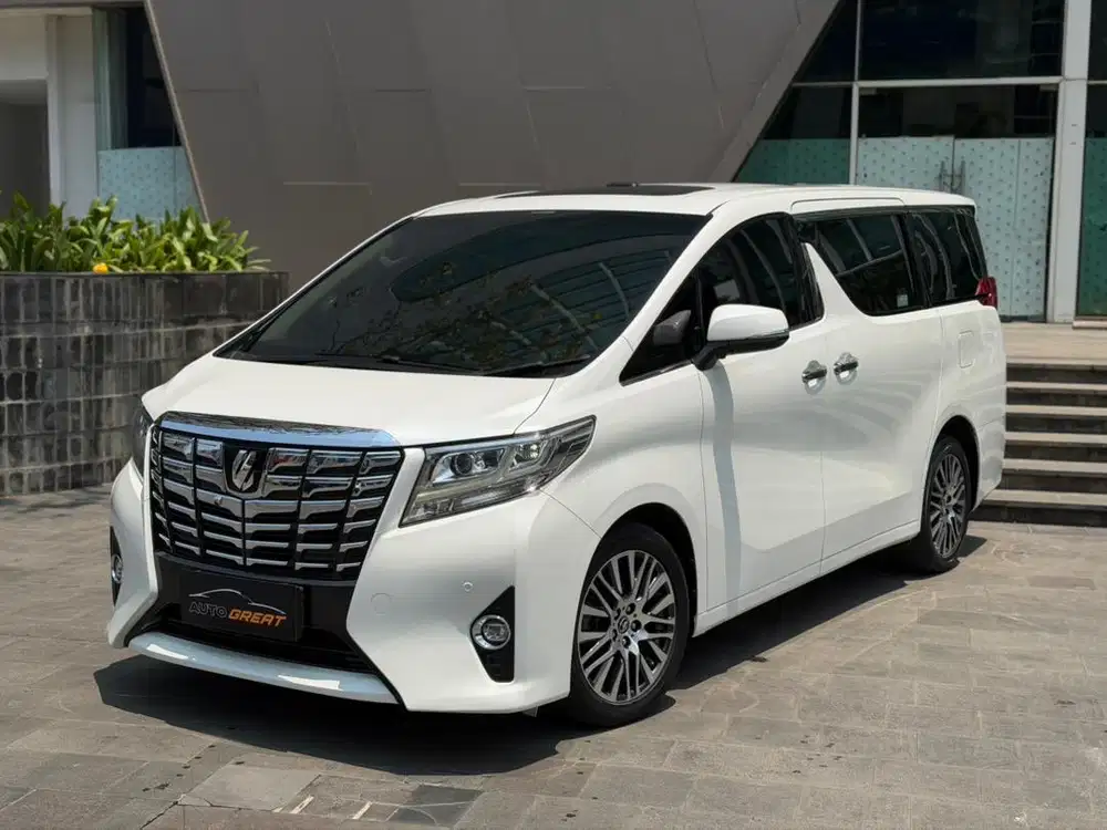 ISTIMEWA ! TOYOTA ALPHARD 2.5 G ATPM NIK 2017