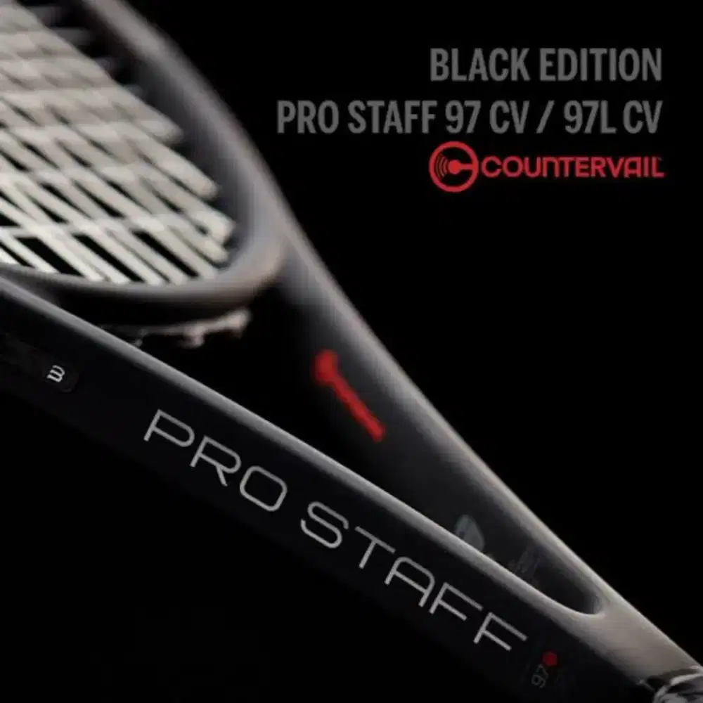 Dijual Raket Tenis Wilson Pro Staff 97 Countervail Original (mulus)