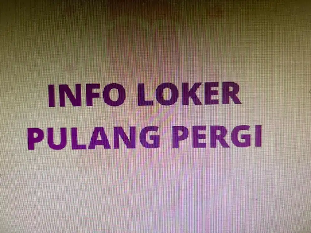 Dibutuh kan ART & Momong anak