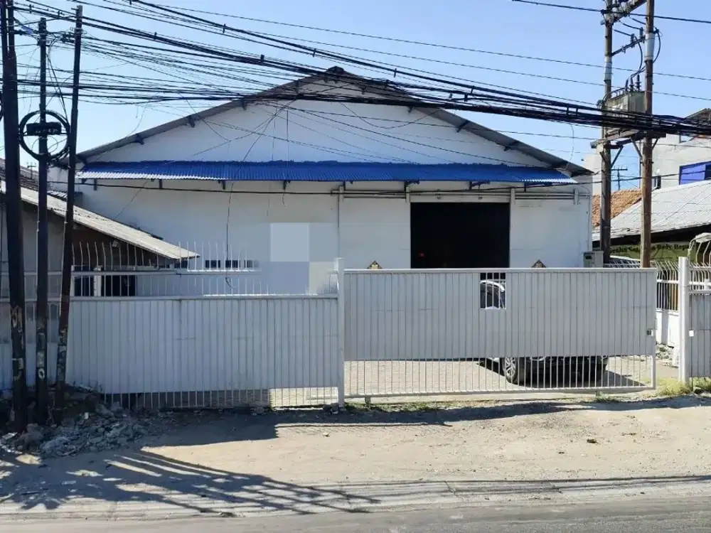 NOL JALAN RAYA BANYU URIP DIJUAL/DISEWAKAN GUDANG SIAP PAKAI LUAS 1924m2