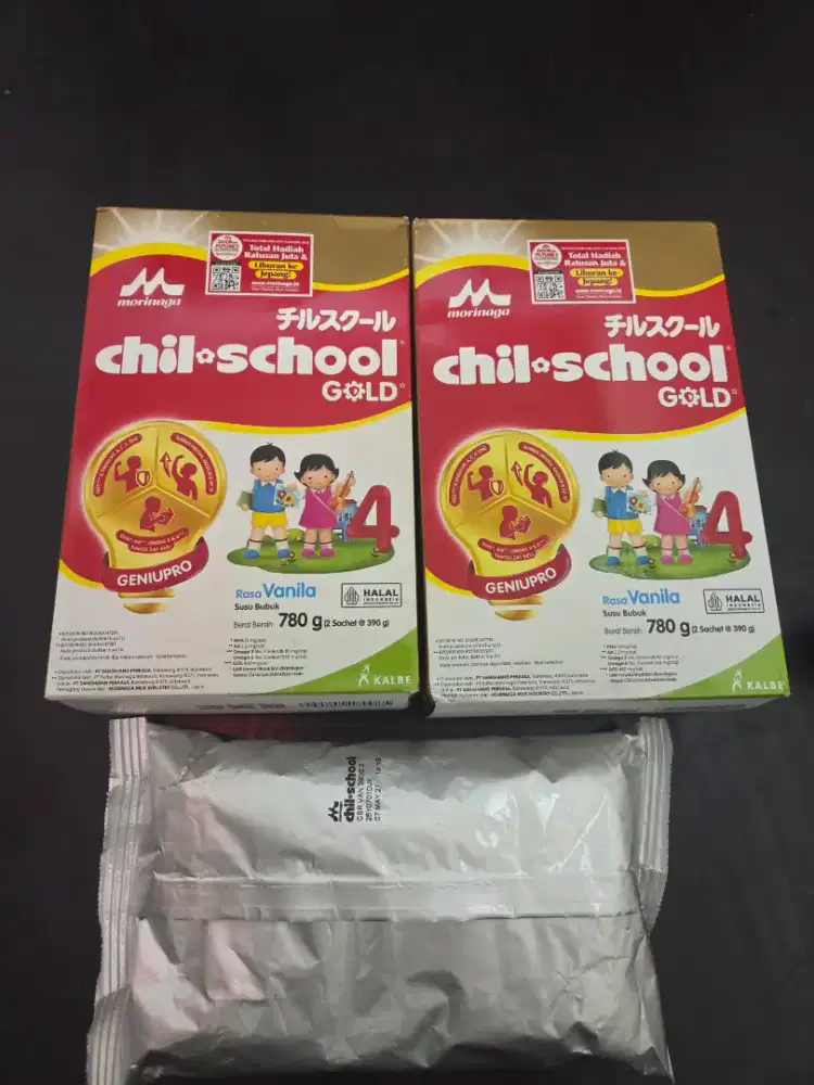 Jual susu Chil School Gold tahap 4 vanilla