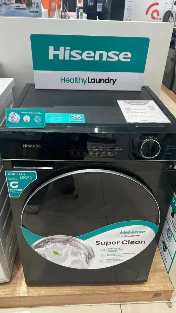 CICILAN RINGAN BUNGA RENDAH MESIN CUCI HISENSE 10KG