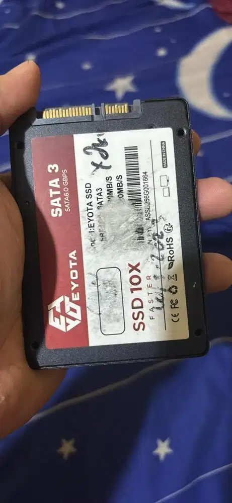 Ssd bekas masih baik.