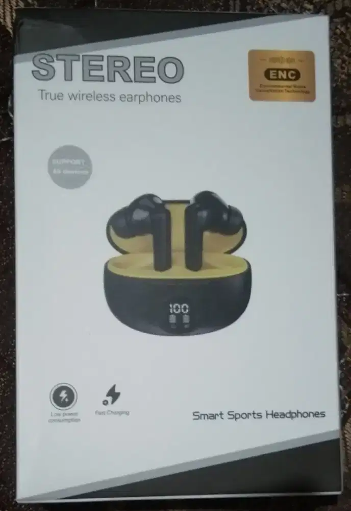 Headset bluetooth warna hitam