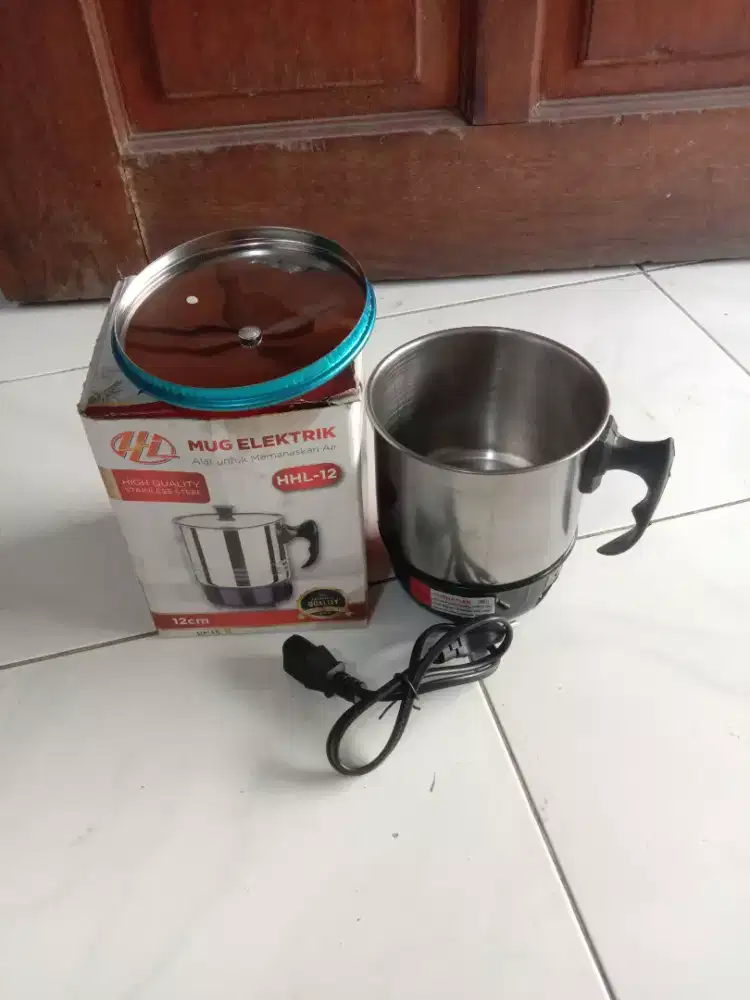 Mug elektrik kondisi baru