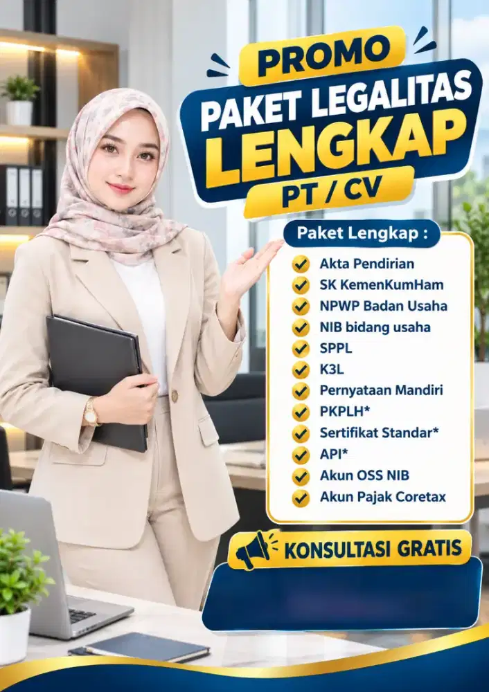 Perlengkapan Usaha Kantor PT Lengkap