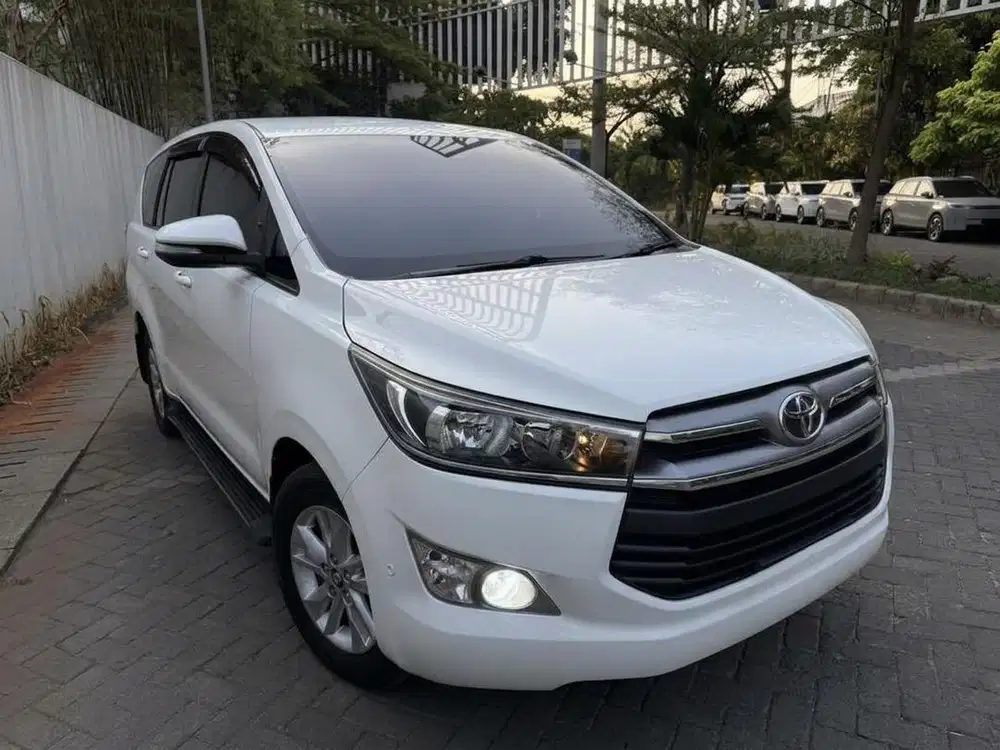 TDP Minim Innova V Diesel 2016 Putih AT Toyota Reborn 2017 Solar 2018