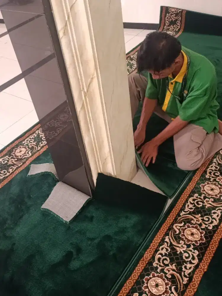 Karpet Masjid Lokal Tebal Padat - Al Namaz 13mm - Gratis Pasang