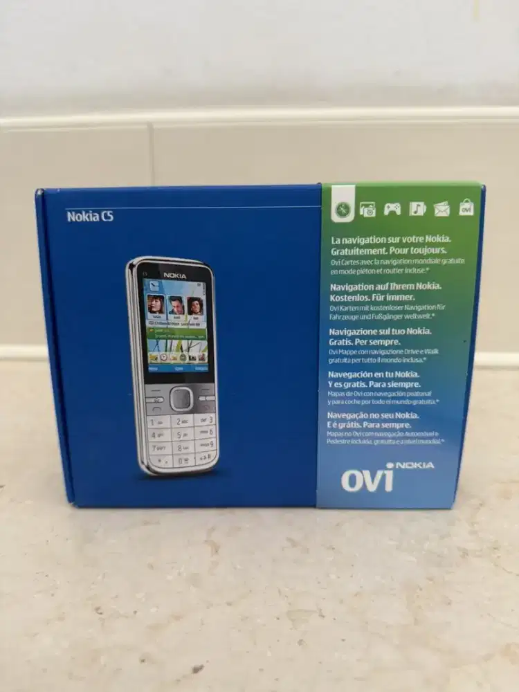 Nokia C5-00 White White New