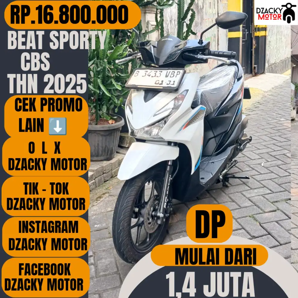 BEAT SPORTY CBS 2025 SECOND LIKE' NEW