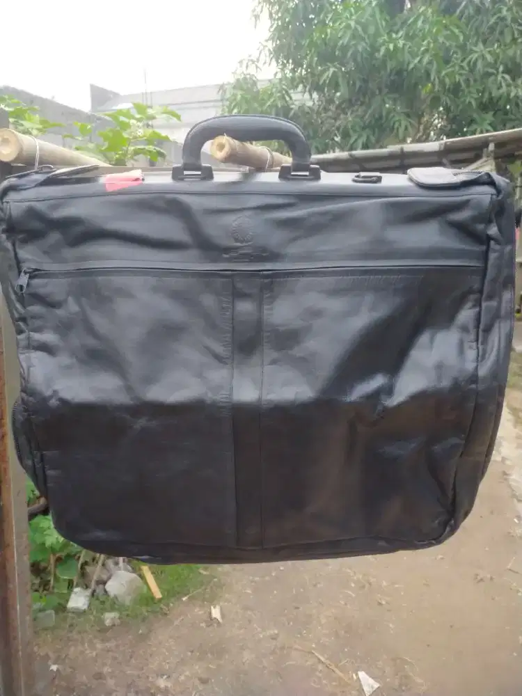 Tas jas /pakaian lipat kulit asli KSA-I