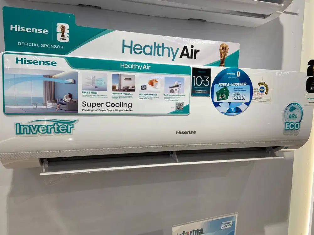 AC Hisense Hemat Energi Inverter 2 PK