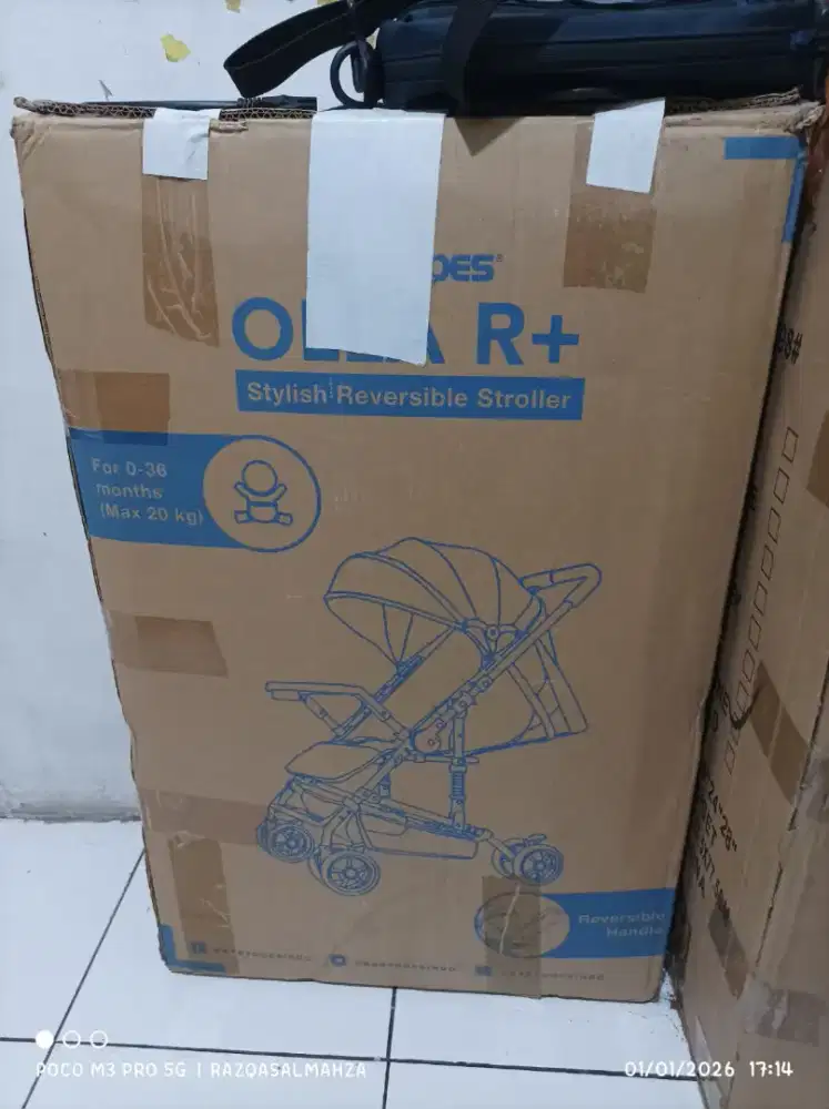 Preloved stroller babydoes