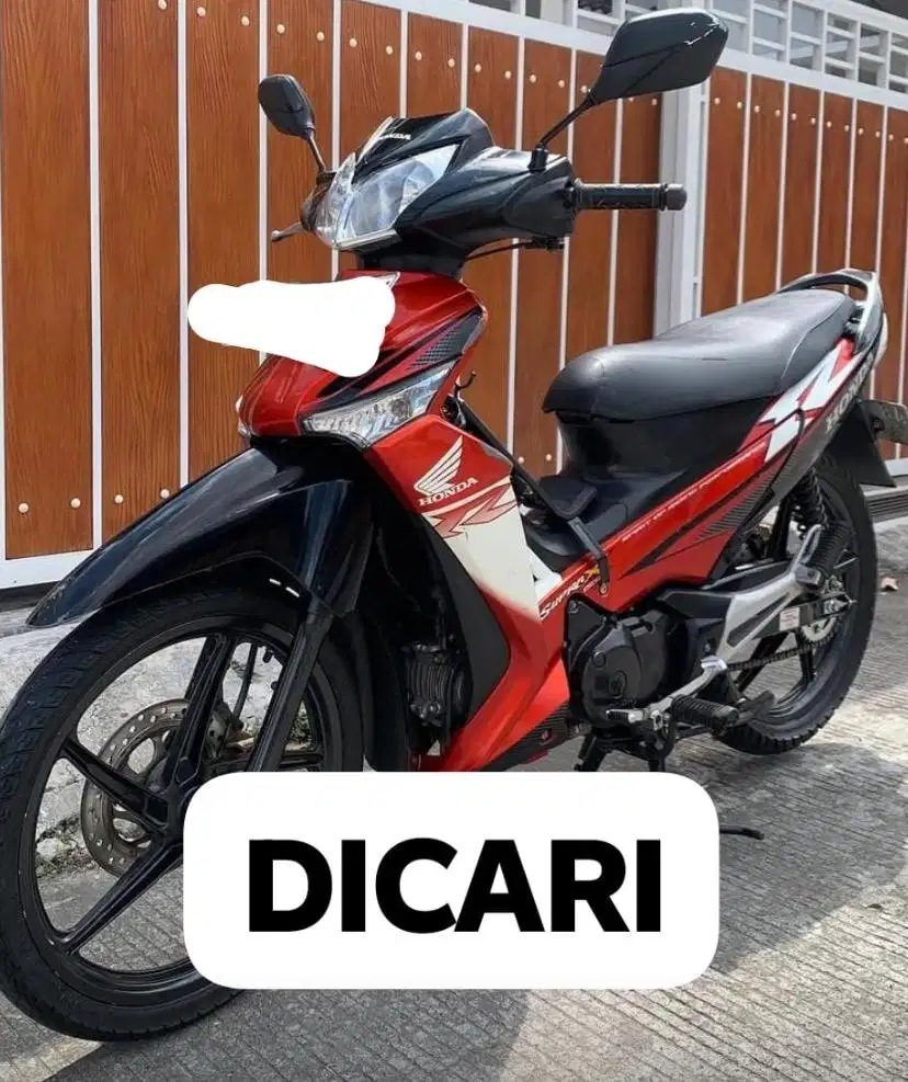 Di Cari Supra X 125 Double Disk 2007 Ke Atas Supra X 2009 Supra X 2010