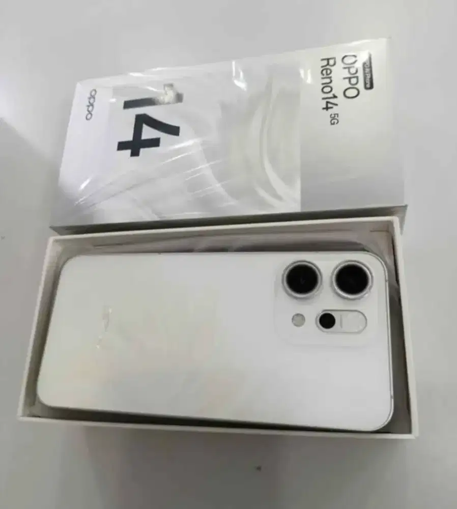 oppo Reno 14 5G 12/256,seken seperti baru,fulset,belum bongkar