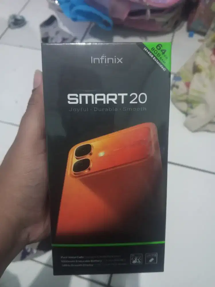 Infinix smart 20 new segel 4/64 Polaris titanium