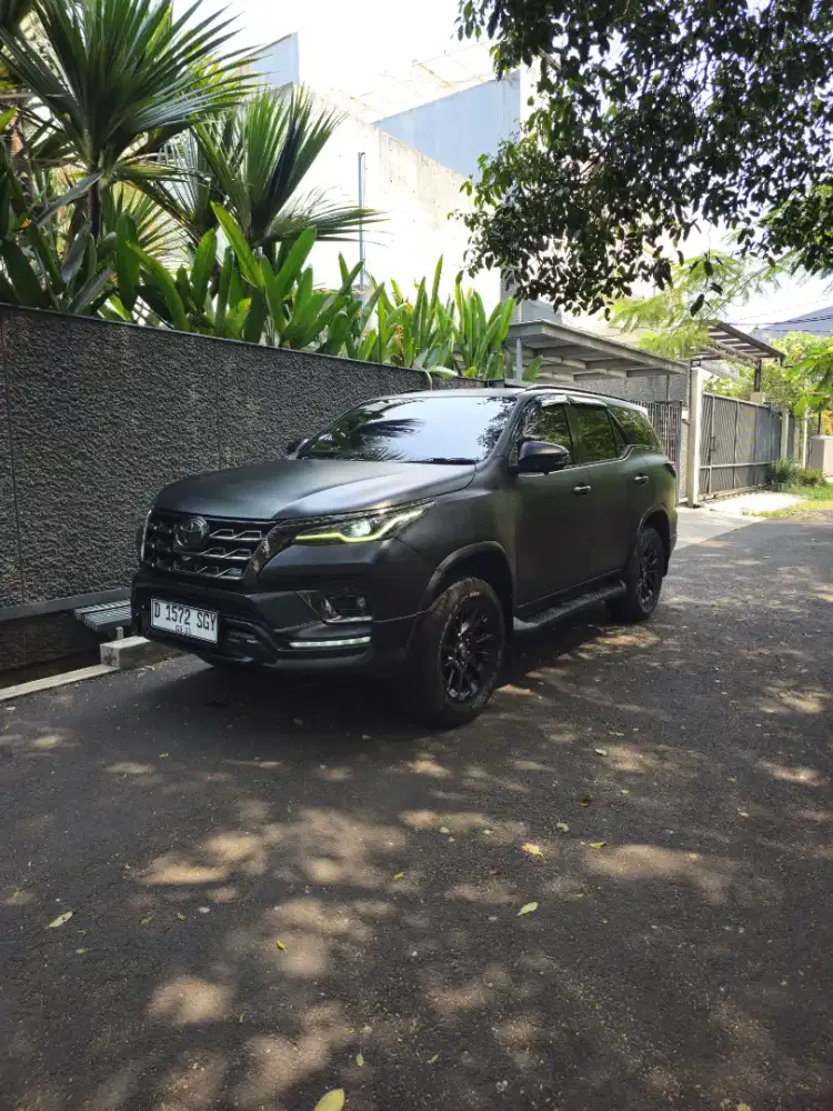 Fortuner 2.4 VRZ upgrade GR 2017 atas nama pribadi