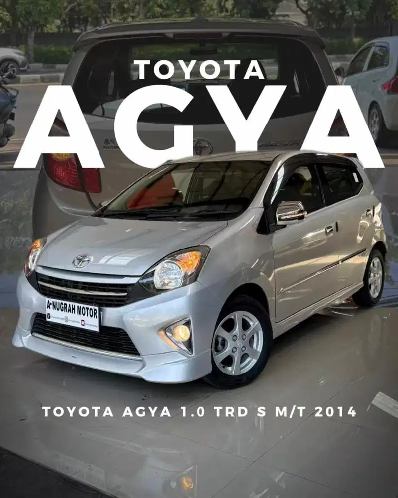 KILOMETER 30RIBU !! Toyota AGYA TRD MANUAL 2014 || ANM
