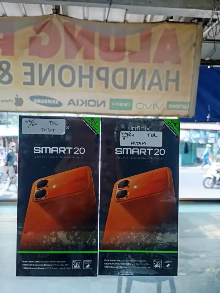 INFINIX SMART 20 RAM TOTAL 8GB / 64GB