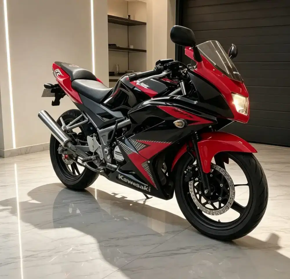 Kawasaki ninja rr plat bandung