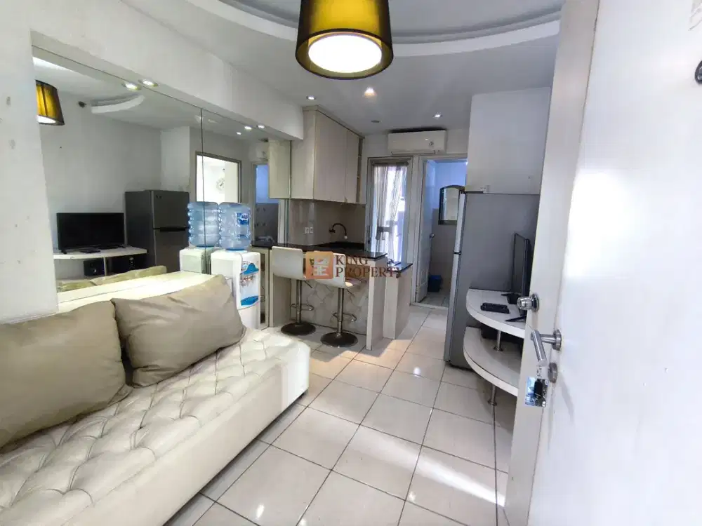 Jarang Ada View Laut 2Br 35M2 Hook Full Furnished Interior Siap Huni Apartemen Green Bay Pluit Greenbay