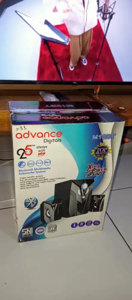 SPEAKER AKTIF BLUETOOTH FM RADIO ADVANCE