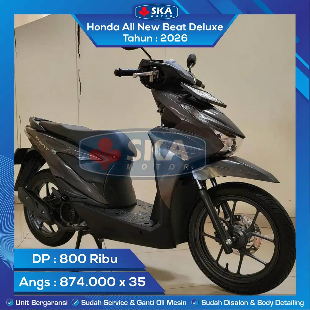 Honda All New Beat Deluxe Tahun 2026