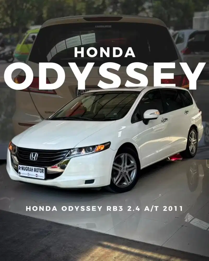 KILOMETER 90RIBU !! Honda ODYSSEY RB3 2.4 MATIC 2011 || ANM