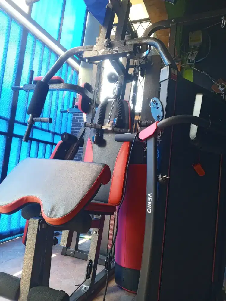 home gym 3 sisi + samsak.alat olahraga fitnes