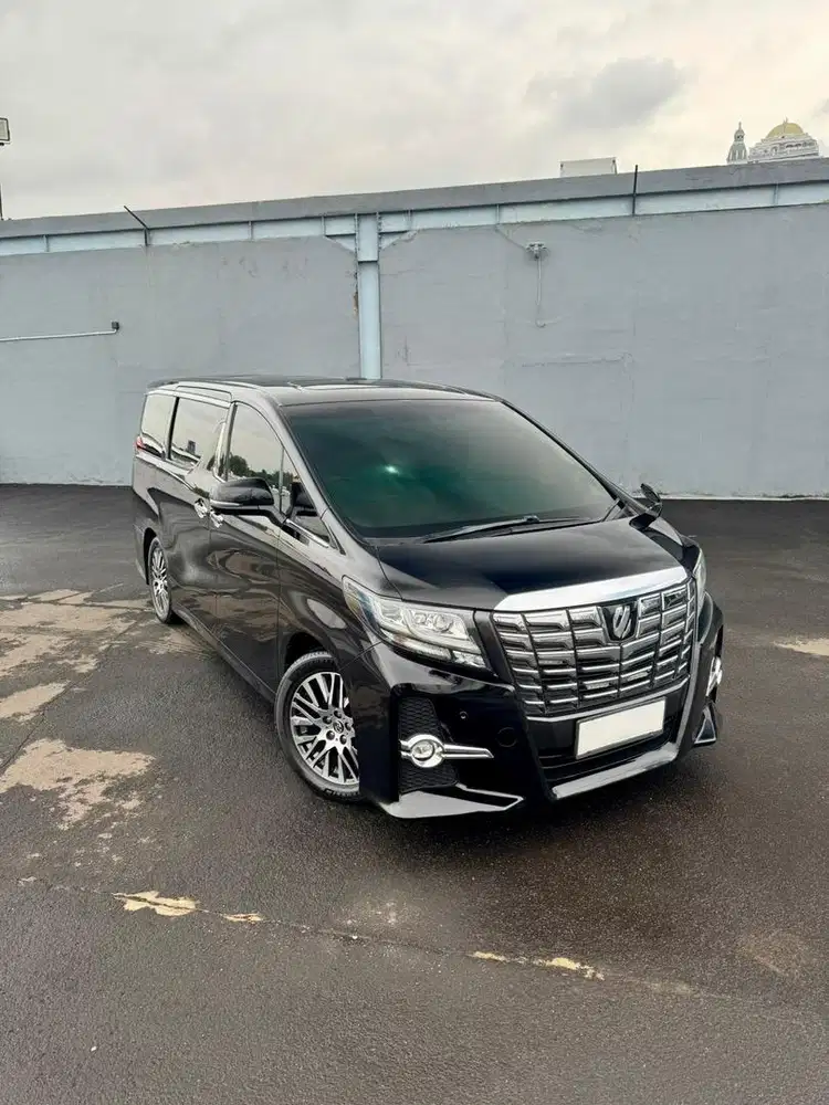TOYOTA ALPHARD SC 2015  AT  HITAM
