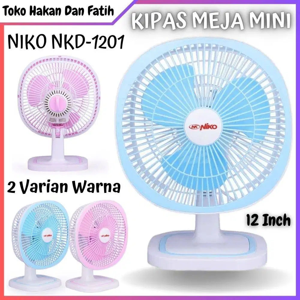 kipas angin meja 12 inc baru