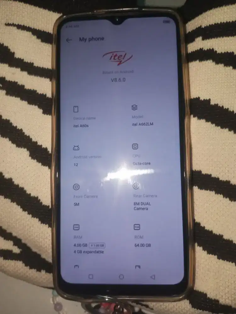 Itel a60s 4/64 wife only