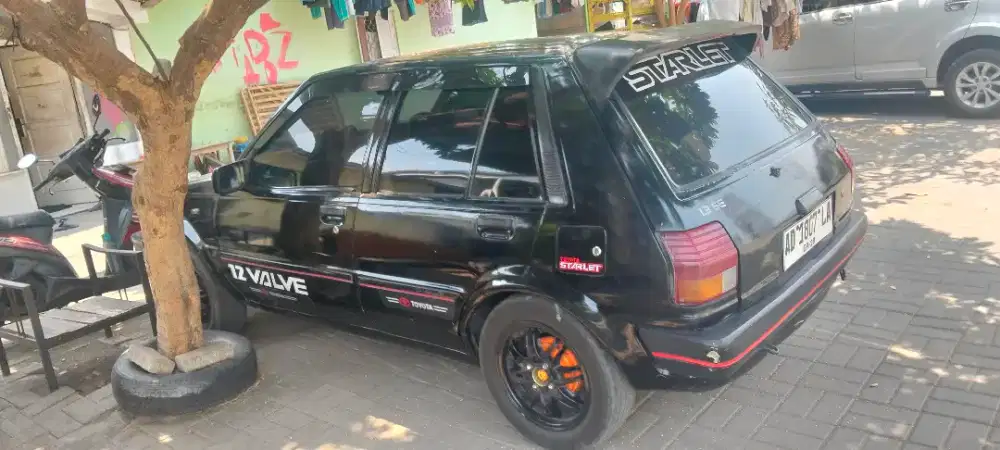 Starlet 1.3 Ad Lengkap Pajak Gris Baru