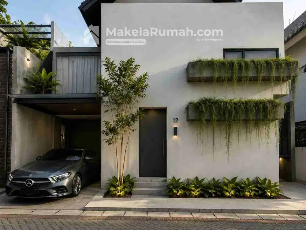 Dijual Rumah Cantik Dalam Townhouse Cirendeu Ada Pool, Semi Furnished