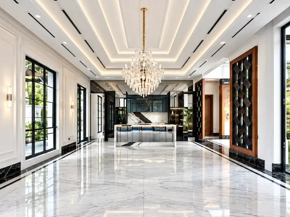 Brand New Luxury Modern Classic House Pool & Rooftop 3,5lantai Pondok Indah