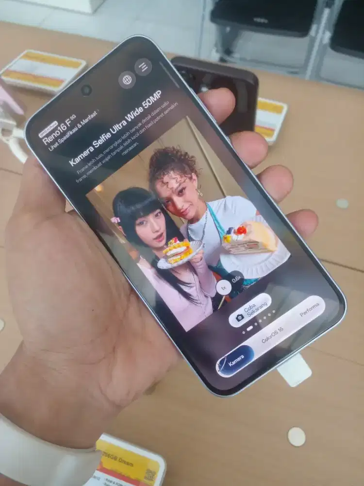 Oppo Reno 16F 5G blibli Grage Mall Lantai 2