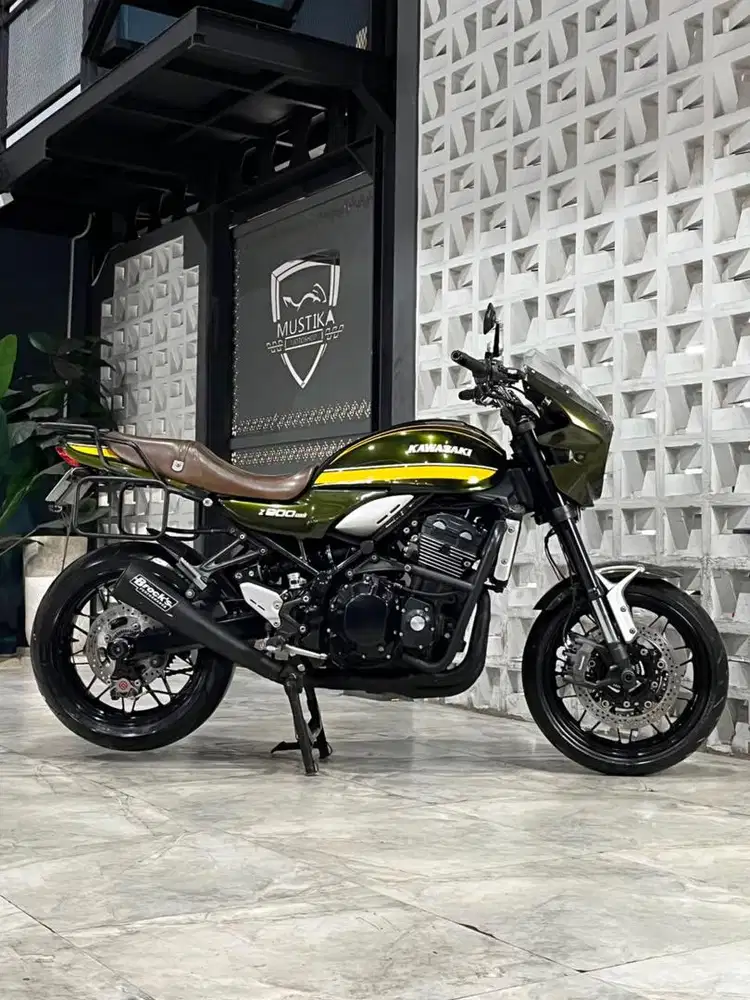 Kawasaki Z900RS Cafe 2019 Full Paper Nopol DK Pajak Hidup Istimewa