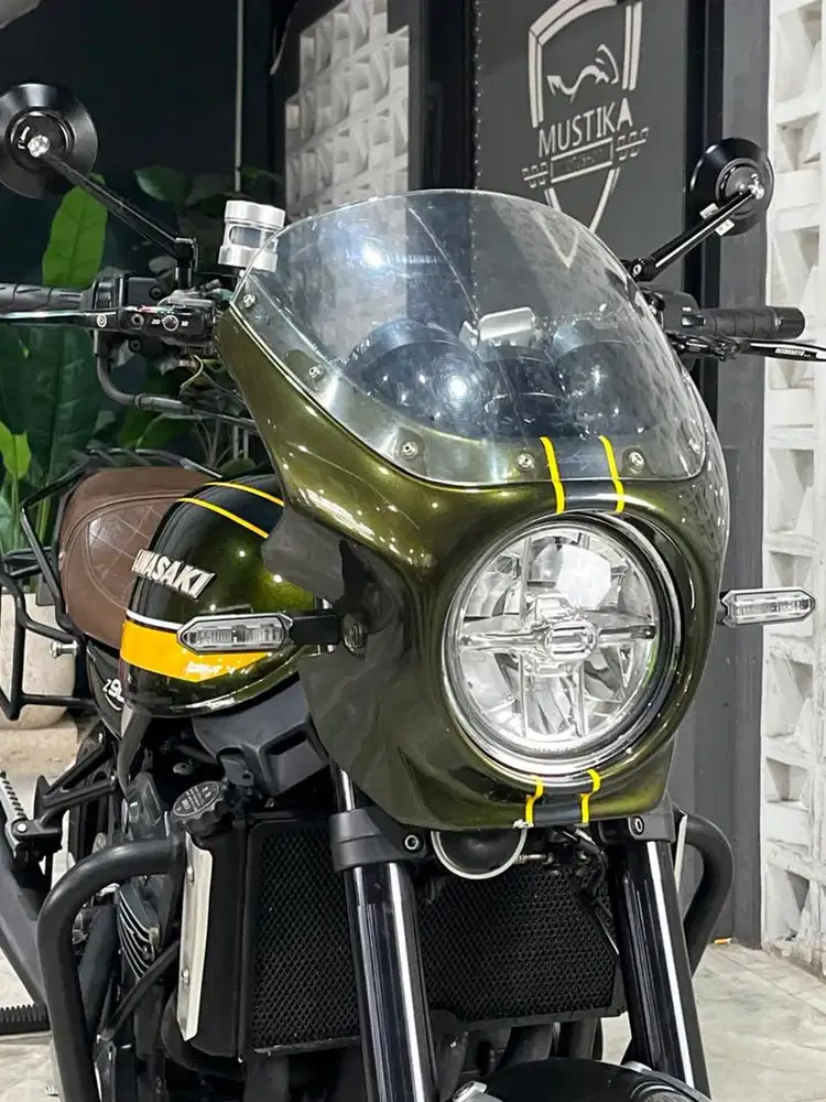 Kawasaki Z900RS Cafe 2019 Full Paper Nopol DK Pajak Hidup Istimewa