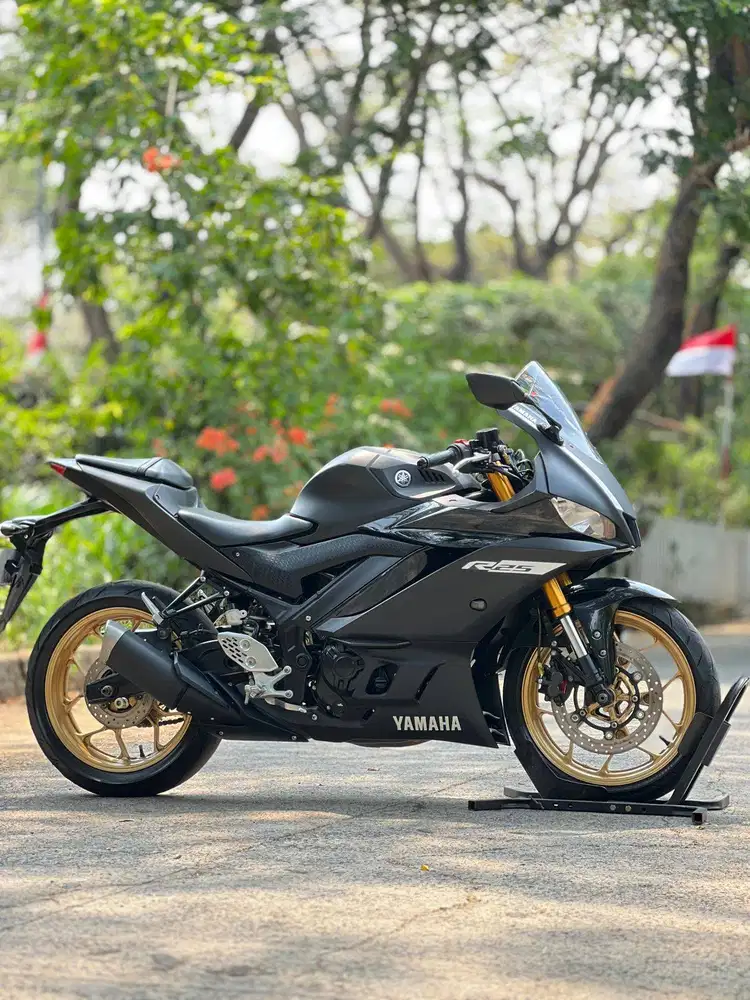 YAMAHA NEW R25 2019 HITAM KM RENDAH PAJAK PANJANG SUPER MULUS