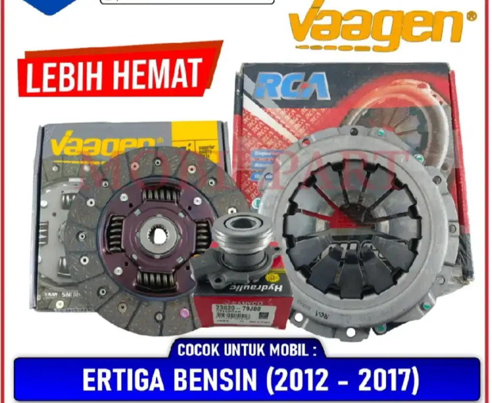 Set Kanvas Kopling Ertiga Baru 1 Hari Pakai