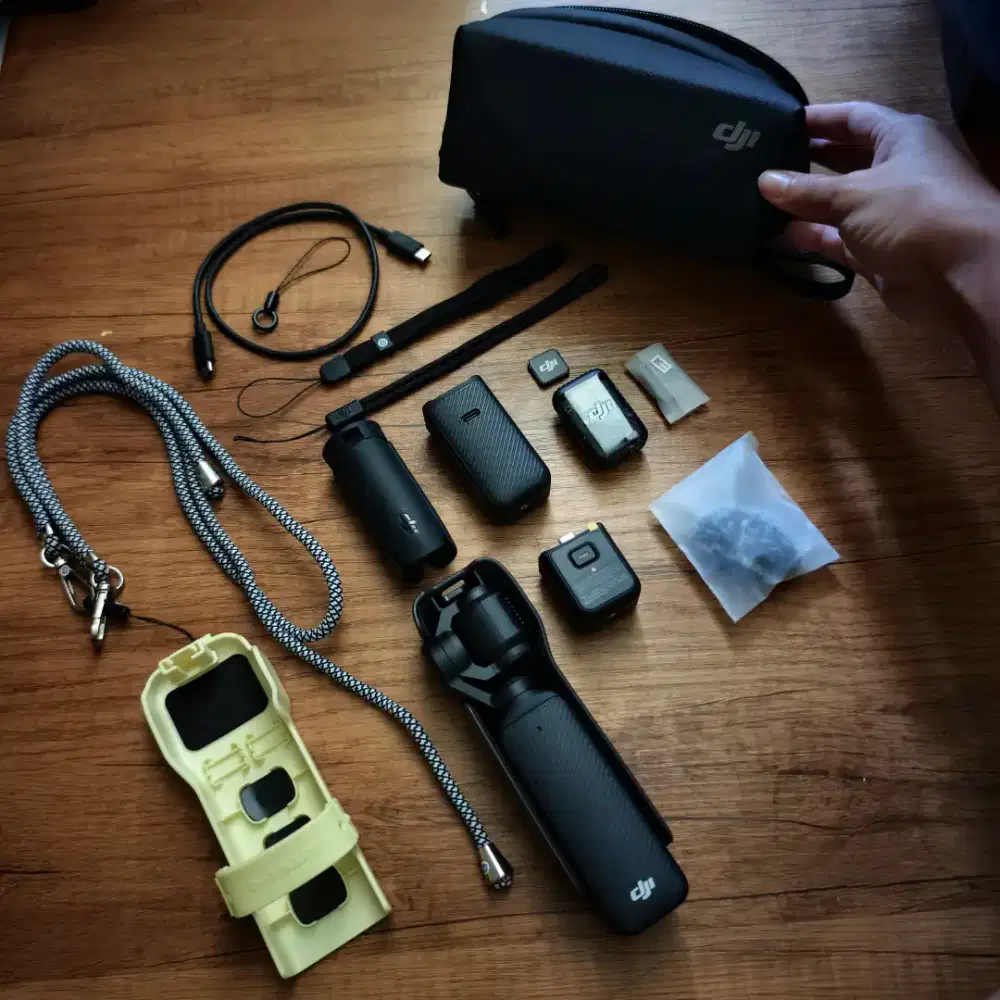 Dji Pocket 3 Paket Creator. Unit baru. Ori Dji