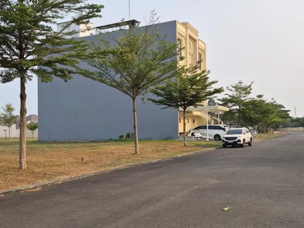 Dijual Kavling Cluster Alam Utama Suvarna Sutera Row Jalan Lebar